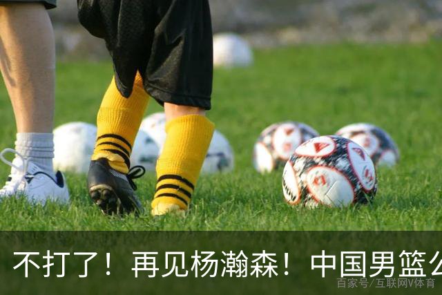 不打了！再见杨瀚森！中国男篮公布12人名单